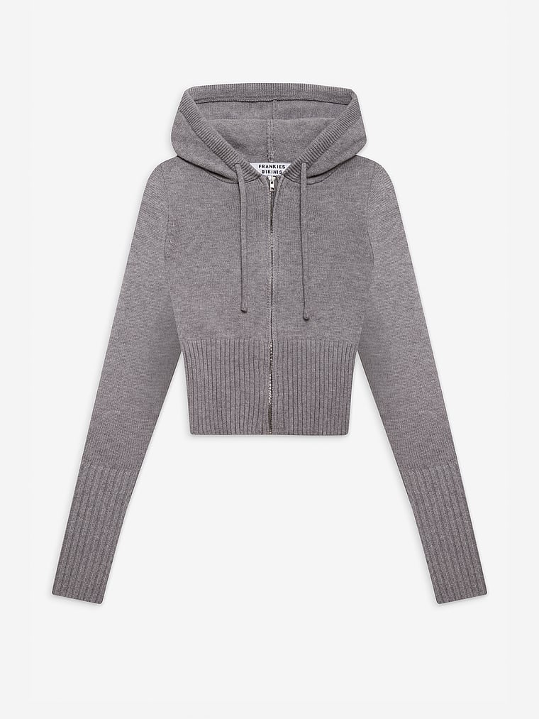 Frankies Bikinis Aimee Cloud Knit Hoodie