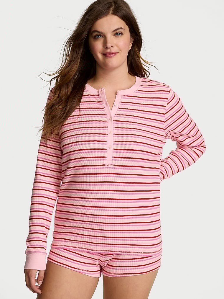 Victoria's Secret Thermal Short Pajama Set