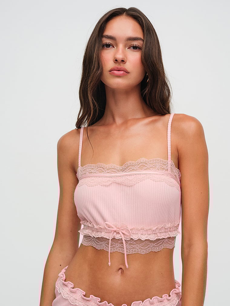 For Love & Lemons Dahlia Sleep Top