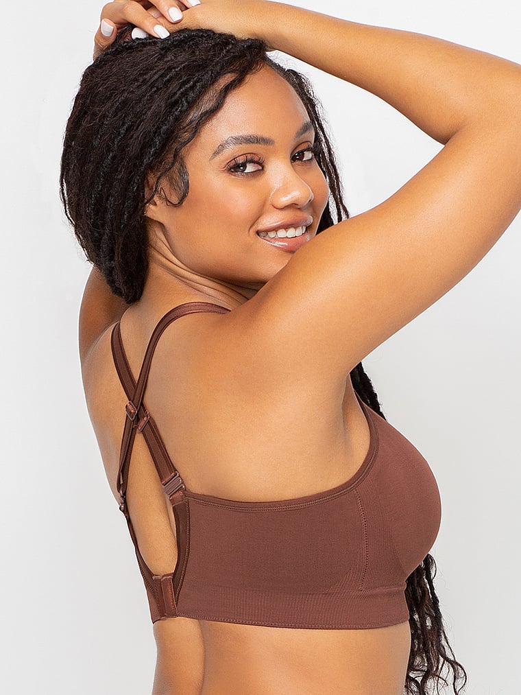 Curvy Couture Smooth Seamless Comfort Wireless Bra