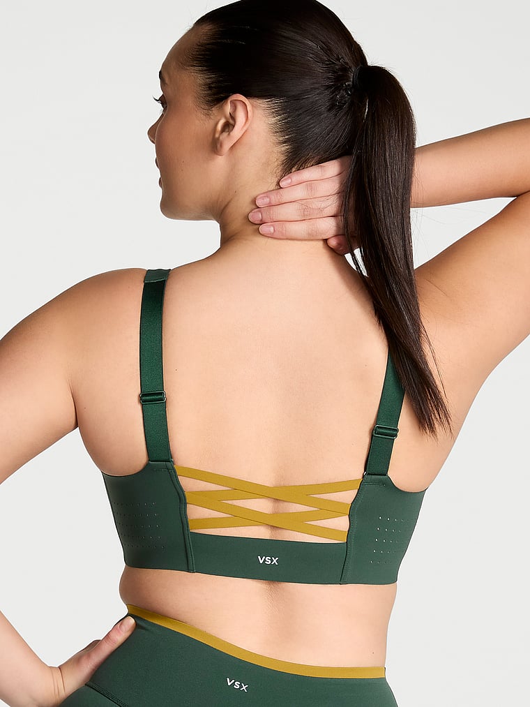 VSX Featherweight Max? Front-Close Sports Bra Strappy Back
