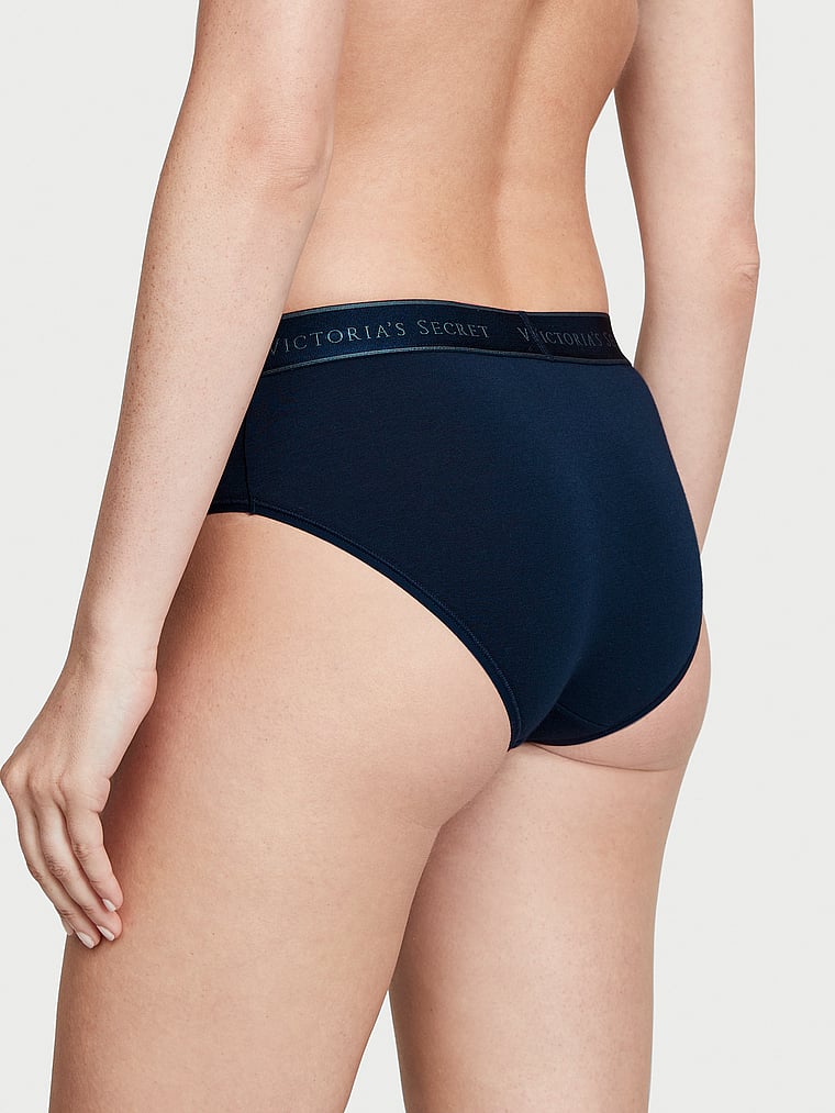 Cotton Logo Cotton Hiphugger Panty Smooth