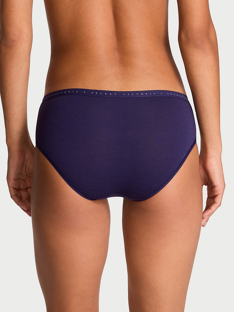 Victoria's Secret Stretch Cotton Hiphugger Panty Smooth
