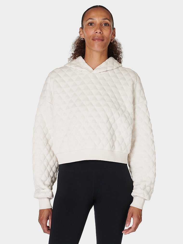 Sweaty Betty Sand Wash Quilted Hoodie