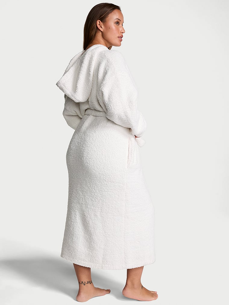 Victoria's Secret Chenille Hooded Long Robe