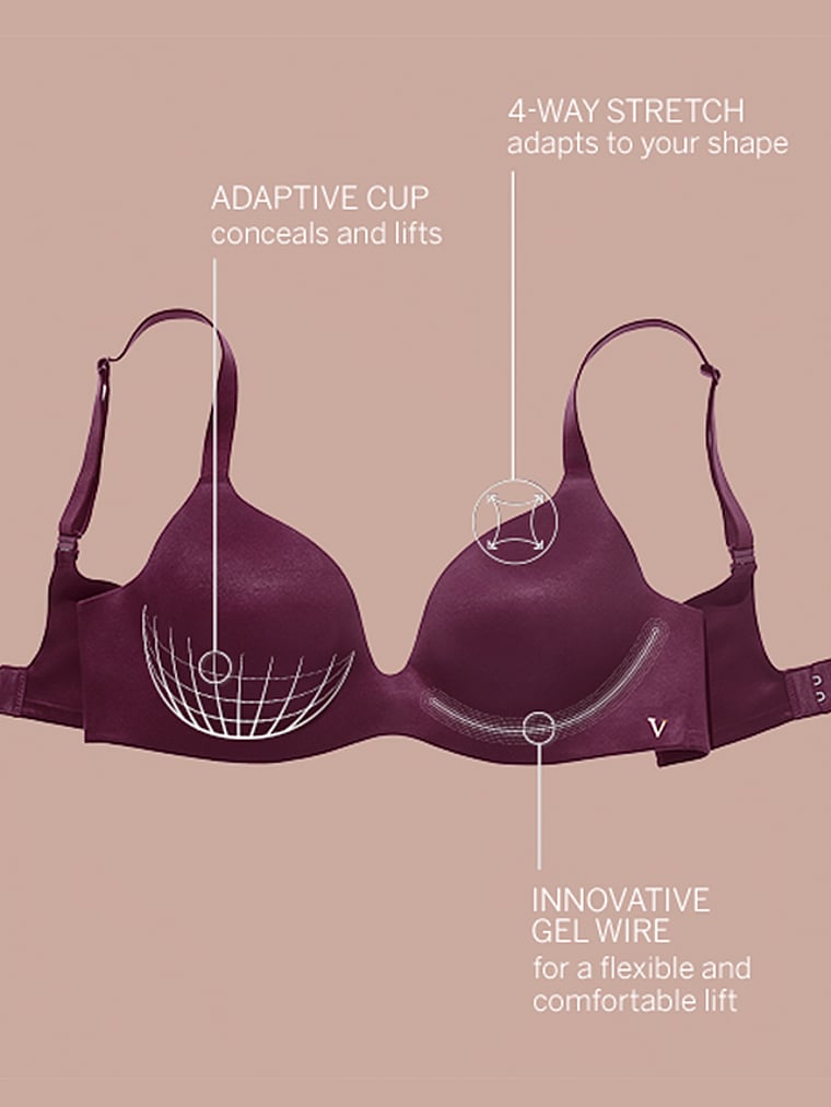 Victoria's Secret Bare Infinity Flex Lightly Lined Wireless Full-Coverage Bra Smooth