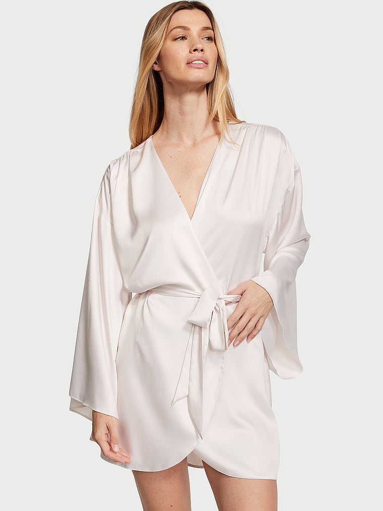Victoria's Secret Satin Short Robe
