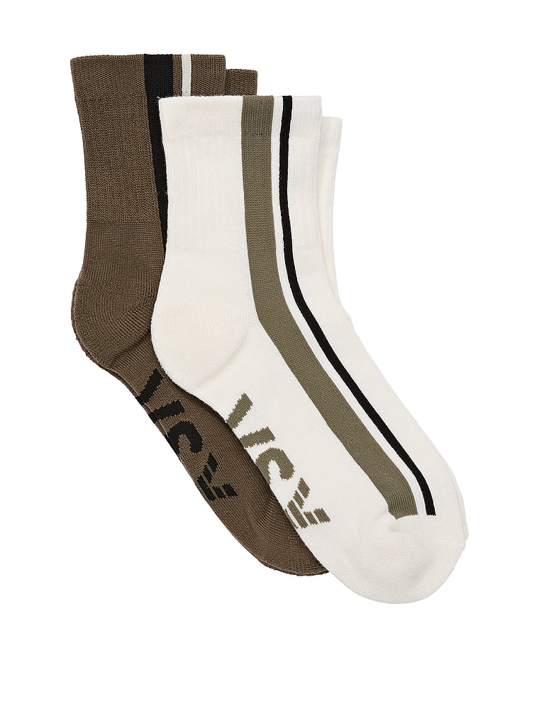 Victoria's Secret 2-Pack Quarter Socks