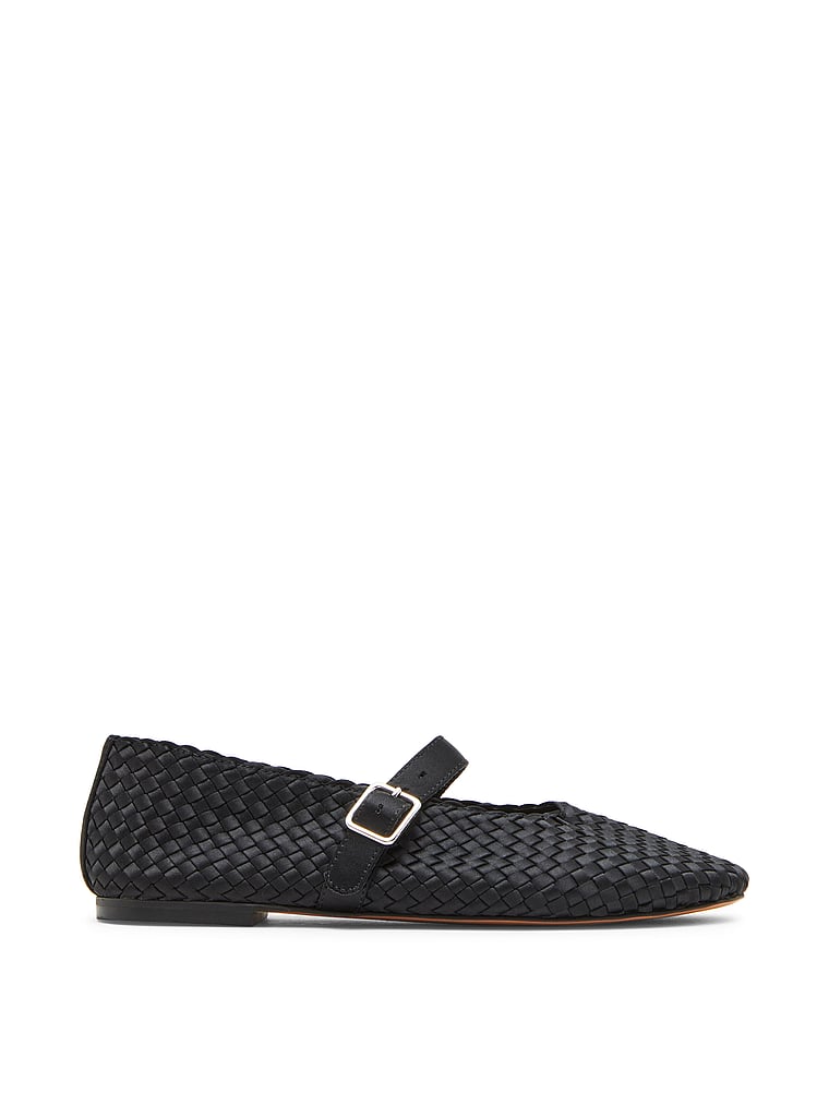 Steve Madden Dreaming Woven Mary Jane Flat