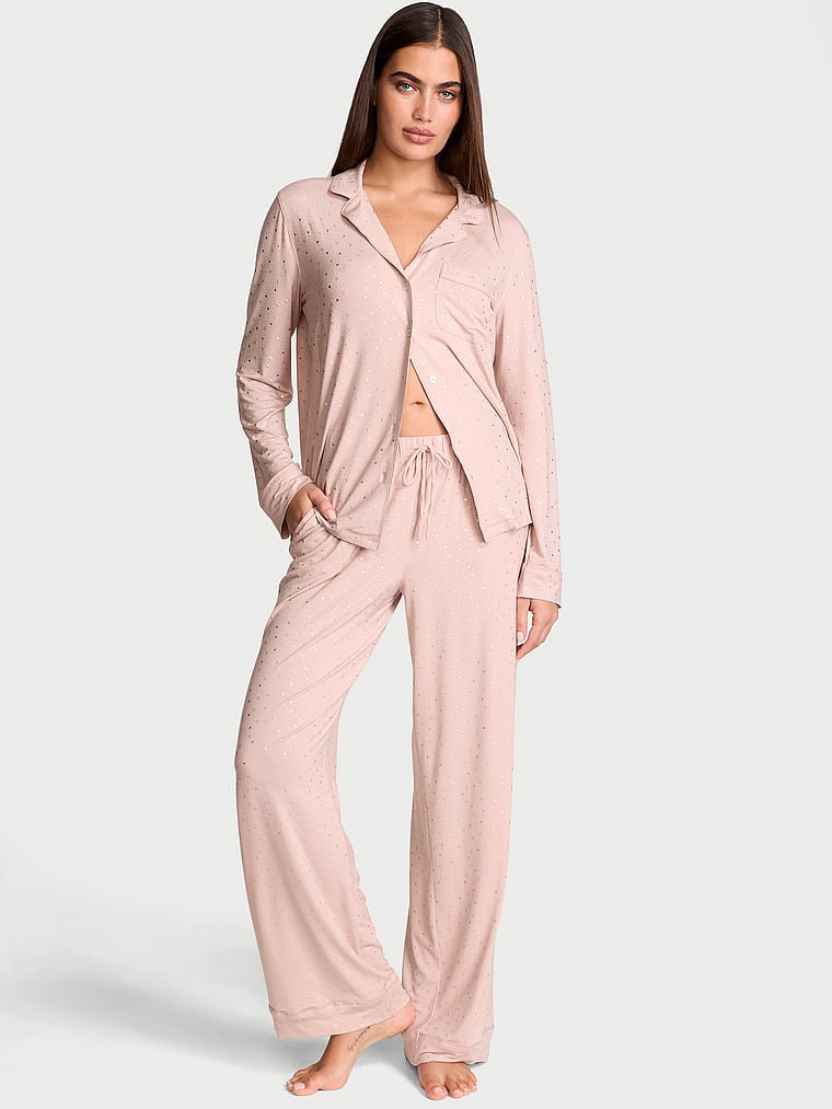 Victoria's Secret Modal Soft Long Pajama Set