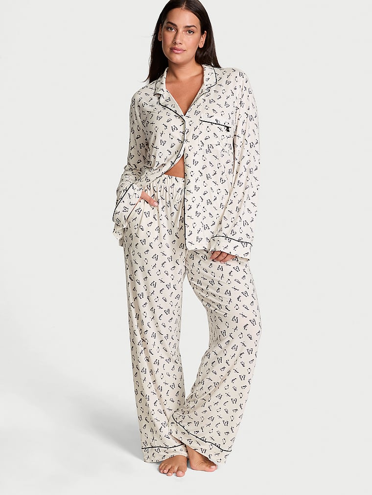 Victoria's Secret Modal Soft Long Pajama Set