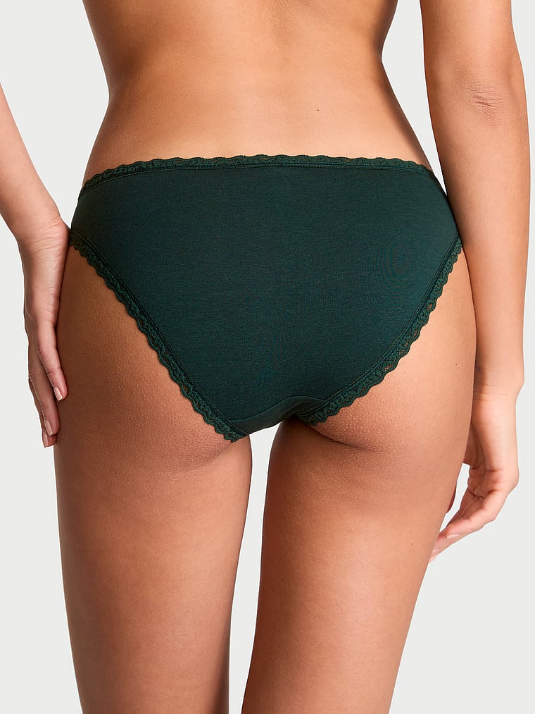 The Lacie Lace-Waist Bikini Panty Smooth