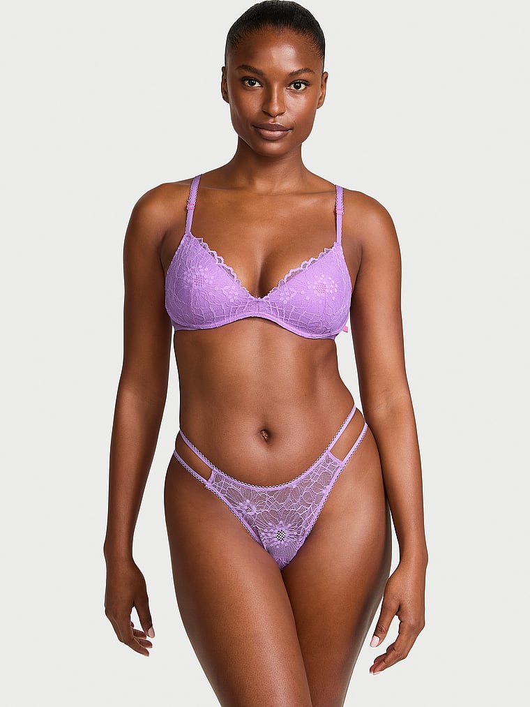 Victoria's Secret Sexy Tee Lace Wireless Push-Up Bra Lace