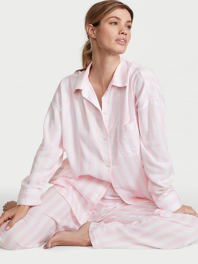 Victoria's Secret Modal-Cotton Long Pajama Set