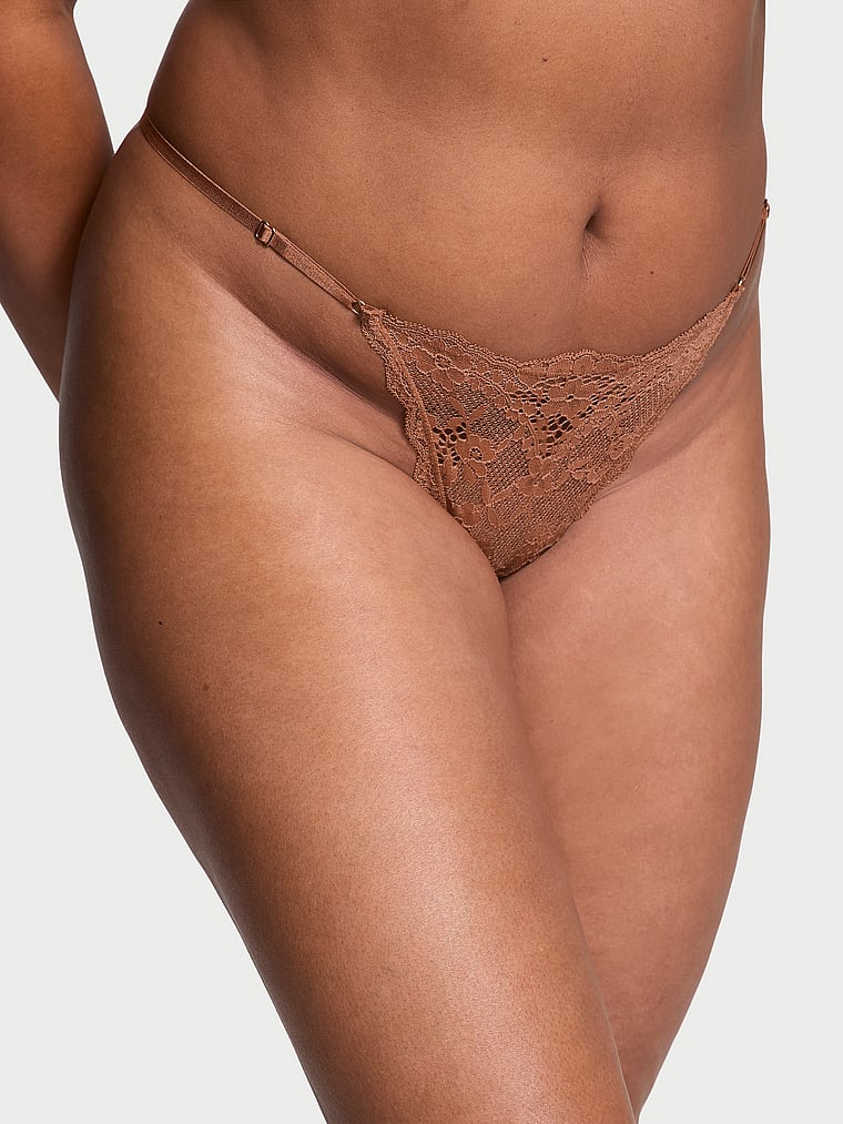Dream Angels Lace Adjustable V-String Panty Lace