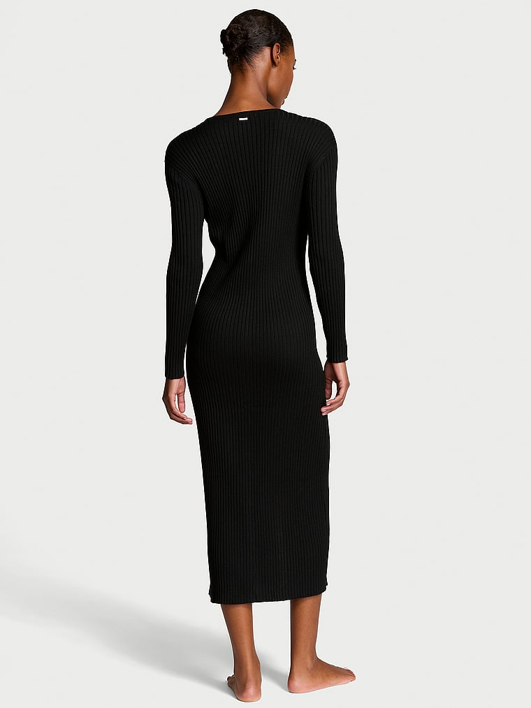 Victoria's Secret Luxe Cr��me Knit Cardigan Dress