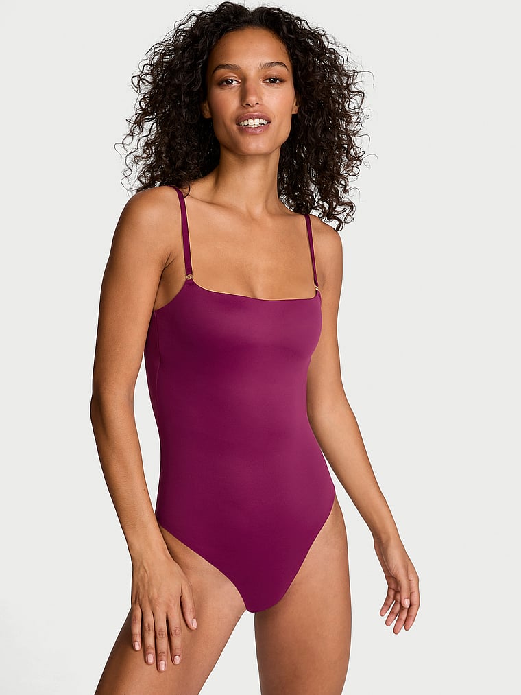 Victoria's Secret BODYWEAR by Victoria with FeatherSoft? Innovation Lightly Lined Bodysuit