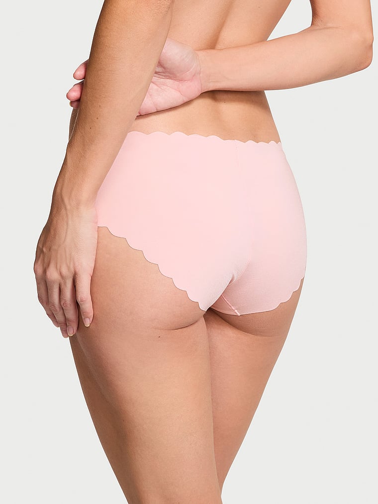 No-Show No-Show Hiphugger Panty Scallop