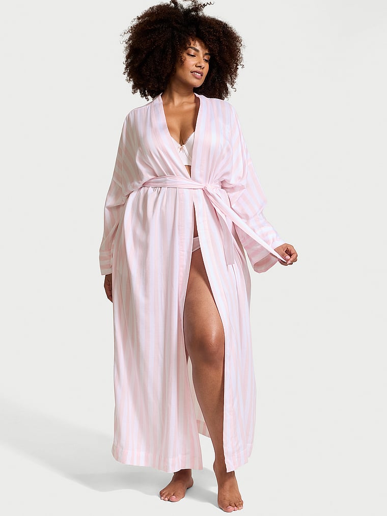Victoria's Secret Modal-Cotton Long Robe
