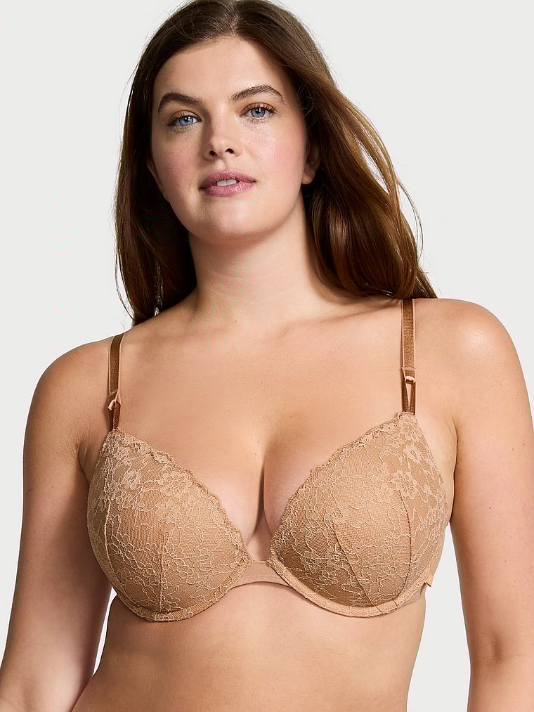 Victoria's Secret Sexy Tee Posey Lace Push-Up Bra Lace