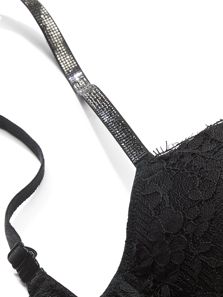 Dream Angels Twinkle Strap Lace Push-Up Bra Twinkle Lace