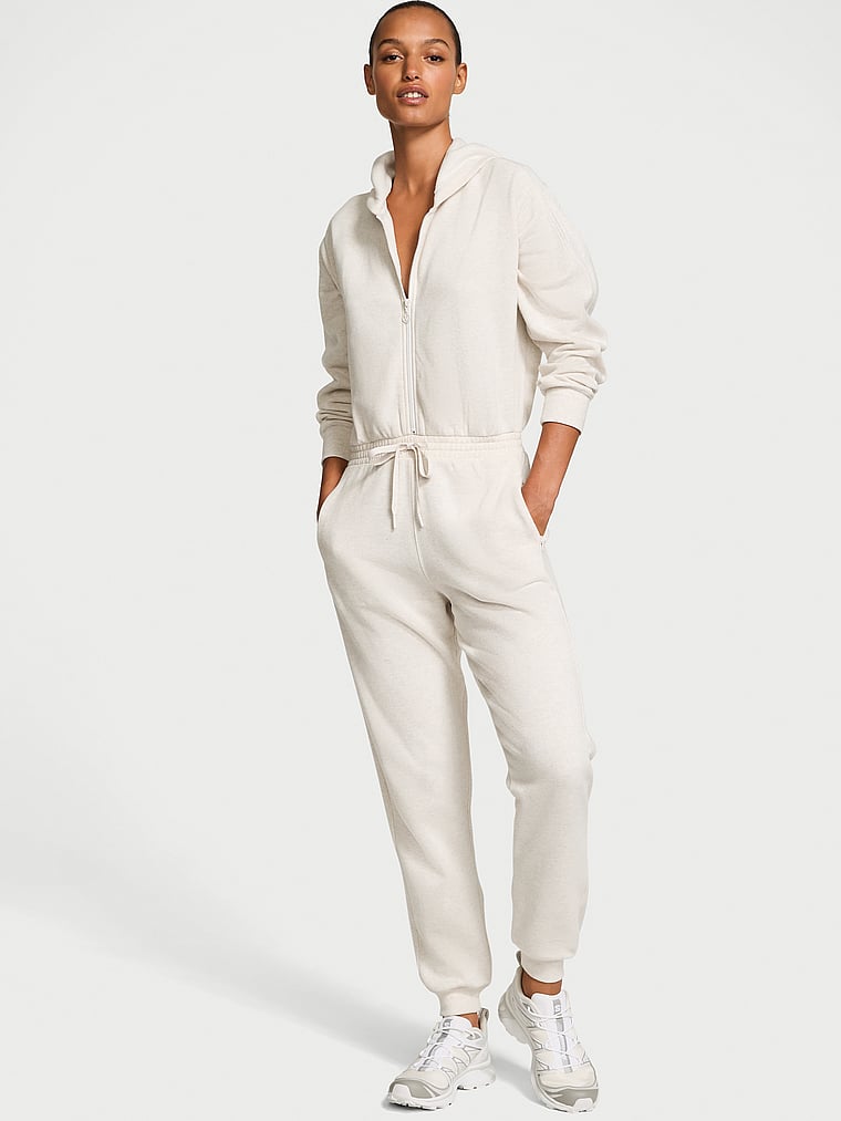 Victoria's Secret Cotton Fleece Jumpsuit