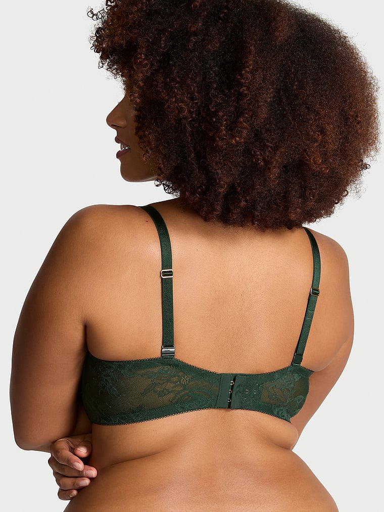 Very Sexy Bombshell Add-2-Cups Rose Lace Push-Up Bra Lace