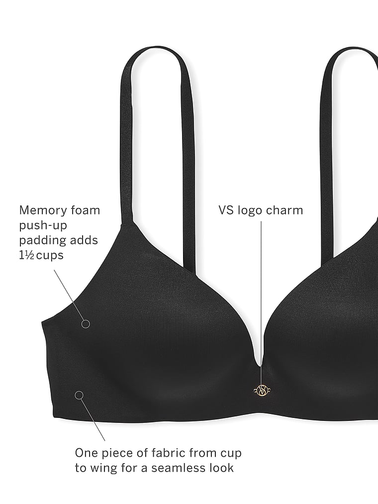 Very Sexy So Obsessed Smooth Wireless Push-Up Bra Smooth