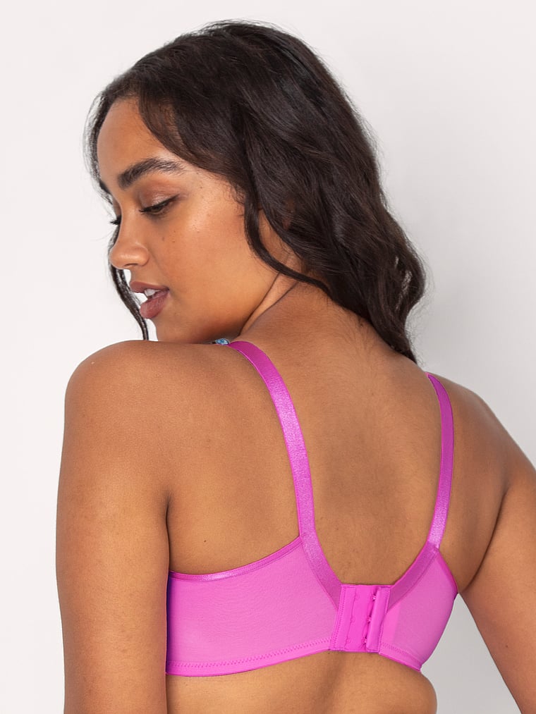Curvy Couture Smooth Lace Unlined Bra