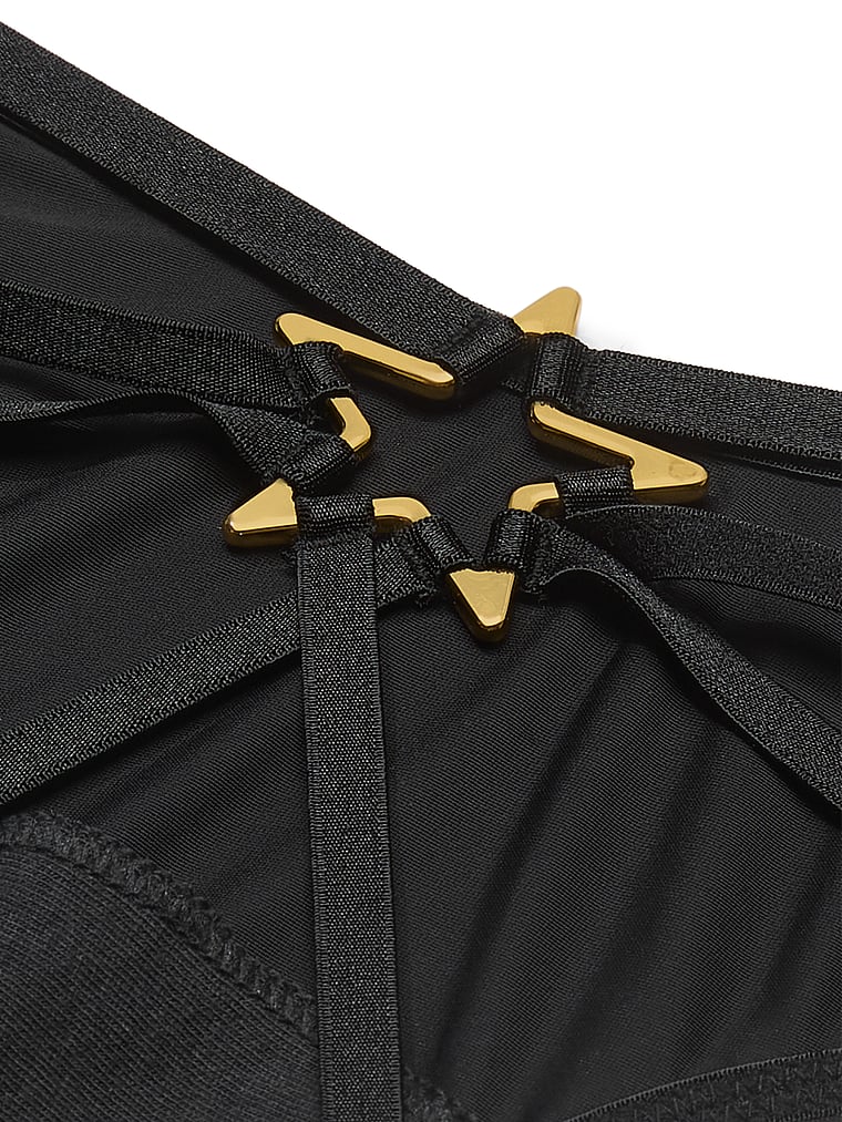 Very Sexy Starstruck Strappy High-Leg Cheeky Panty Hardware