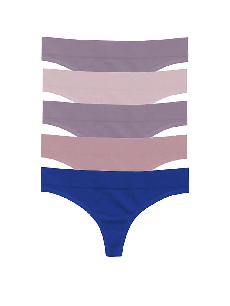 MINDD 5-Pack Regular Rise Thong Panties
