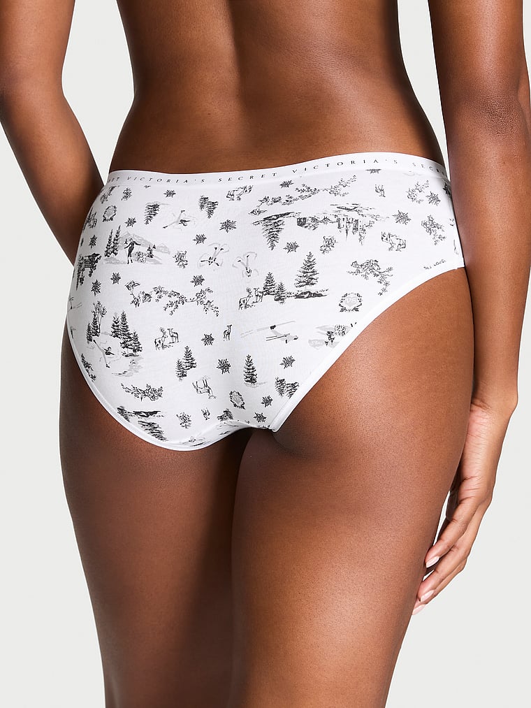 Victoria's Secret Stretch Cotton Hiphugger Panty Smooth