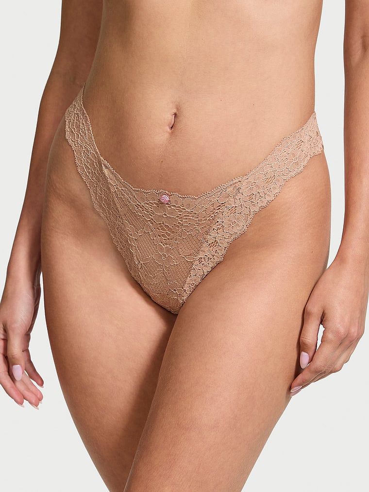 Dream Angels Lace Brazilian Panty Lace