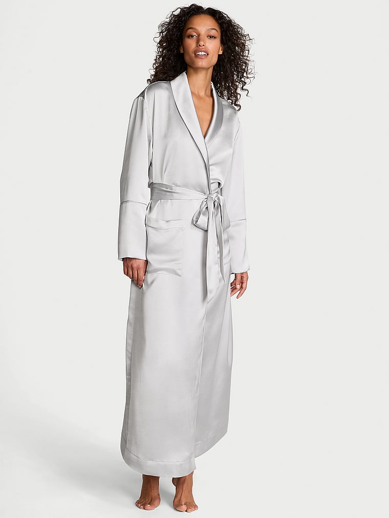 Victoria's Secret Luxe Satin Long Robe