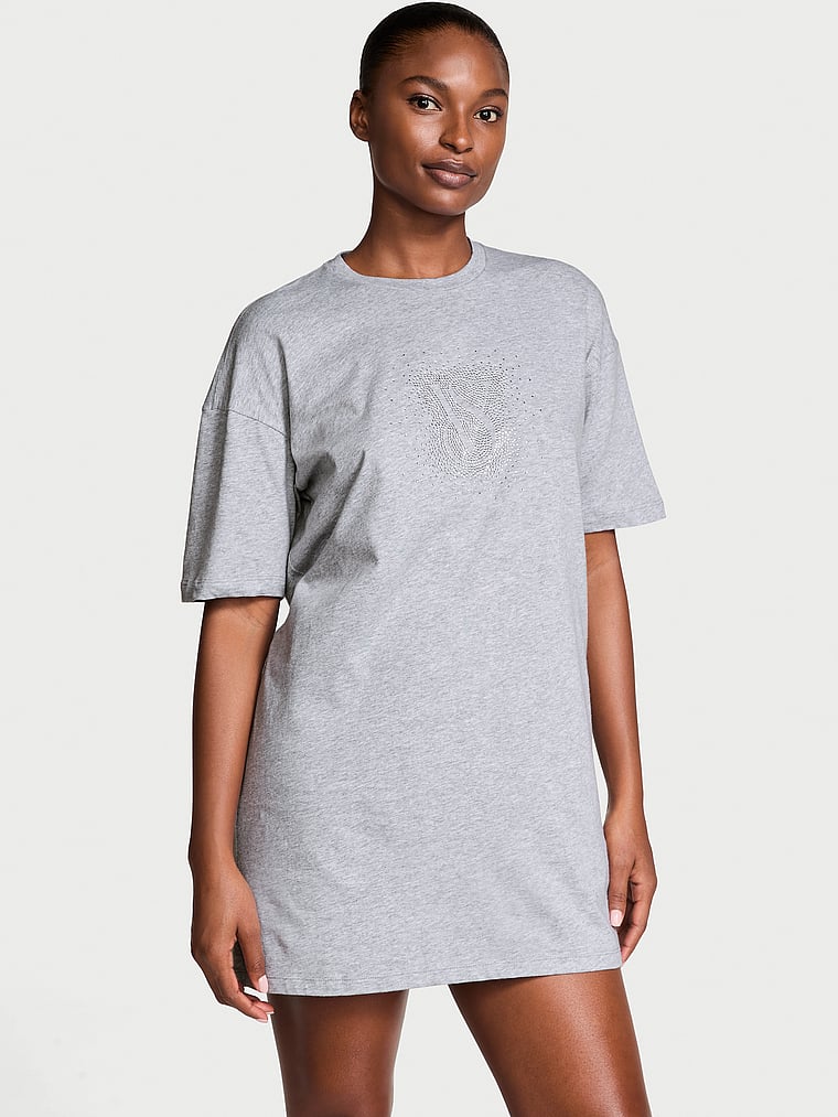 Victoria's Secret 100% Cotton Oversized Sleep Tee