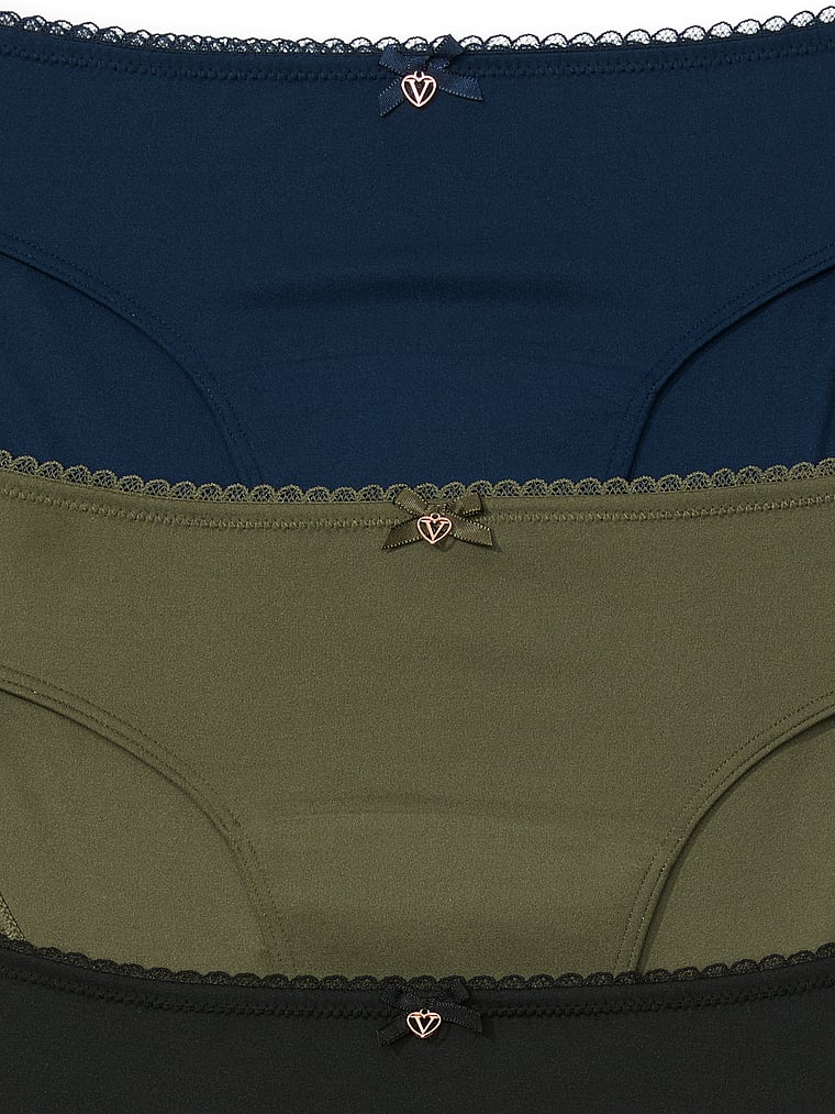 Body by Victoria 3-Pack Smooth Period Bikini Panties Smooth