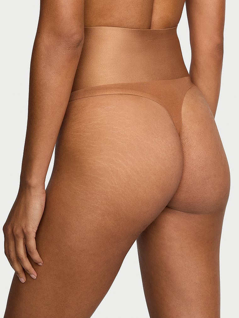 Body by Victoria Smoothing Shimmer Thong Panty Smooth