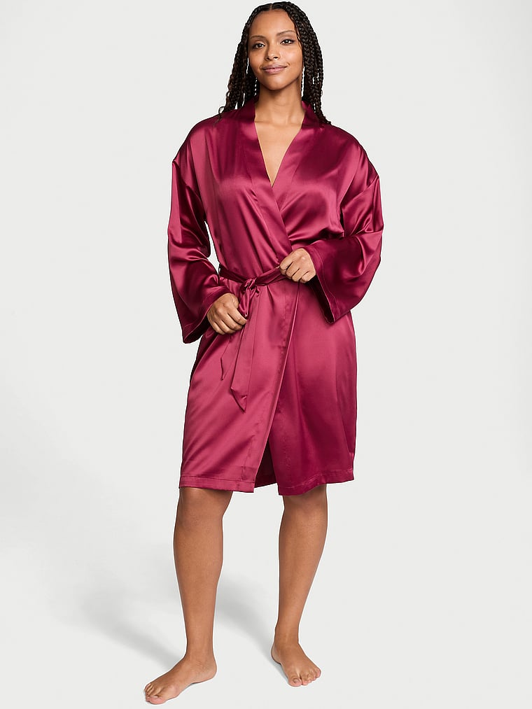 Victoria's Secret Satin Midi Robe
