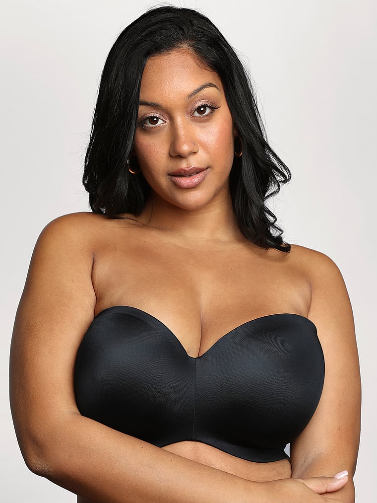 Curvy Couture Smooth Strapless Multi-Way Bra
