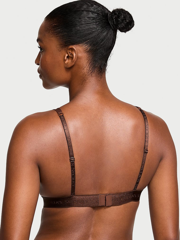 The T-shirt Wireless Plunge Bralette Smooth