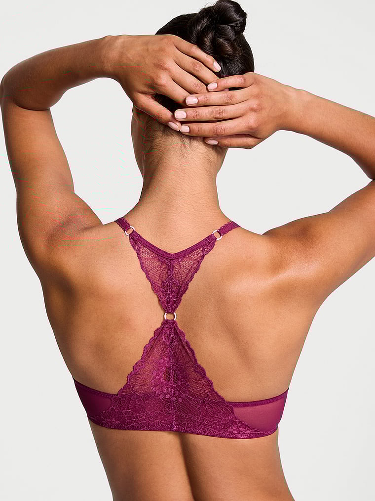 Victoria's Secret Sexy Tee Push-Up Front-Close Lace Bra Front Close