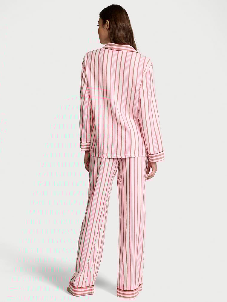 Victoria's Secret Flannel Long Pajama Set