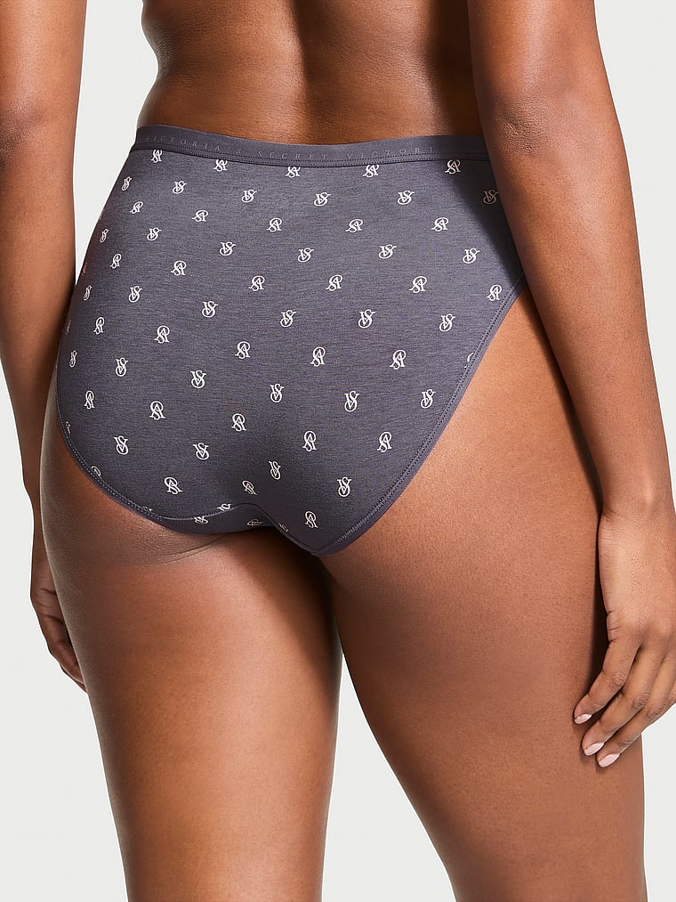 Victoria's Secret Stretch Cotton High-Leg Brief Panty Smooth