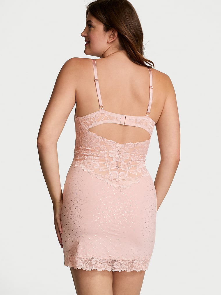 Victoria's Secret Modal & Lace Cupped Mini Slip Dress