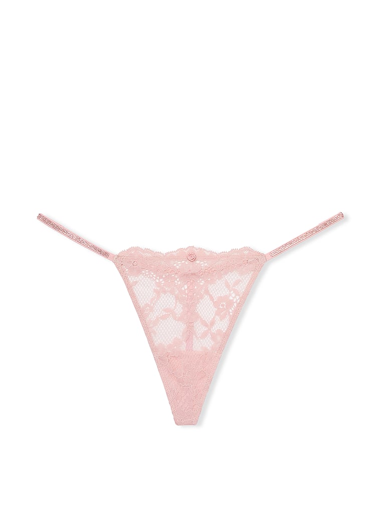 Dream Angels Twinkle Strap Lace V-String Panty Lace