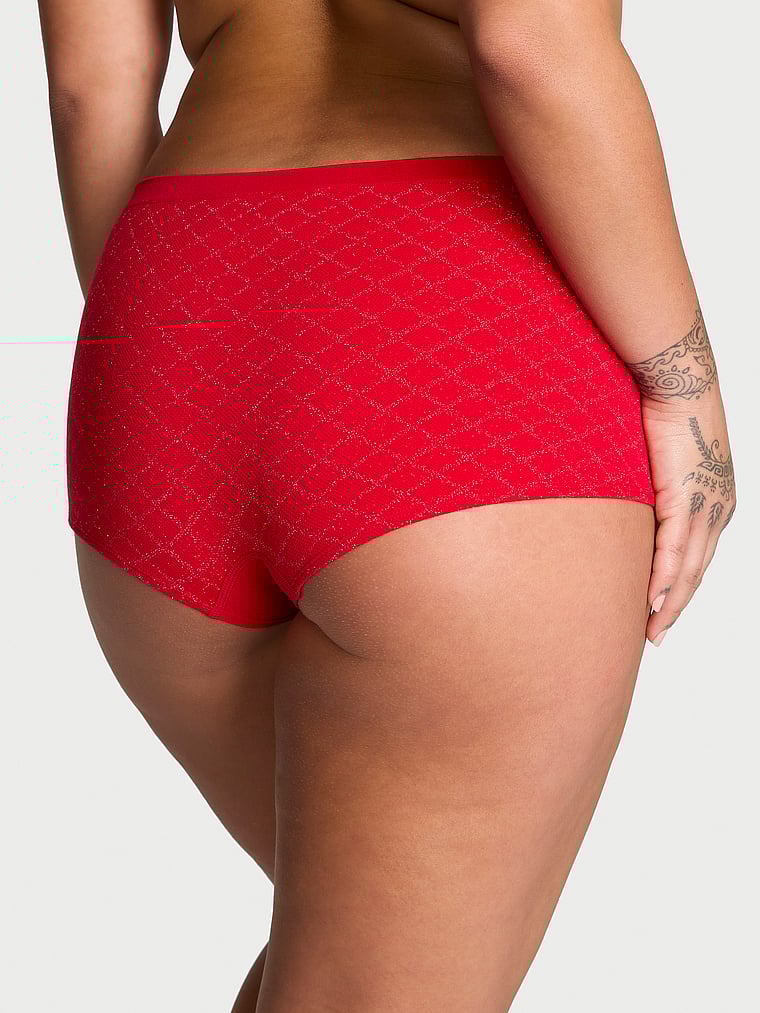 Seamless Seamless Boyshort Panty Lurex