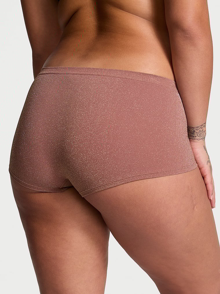 Seamless Seamless Boyshort Panty Lurex