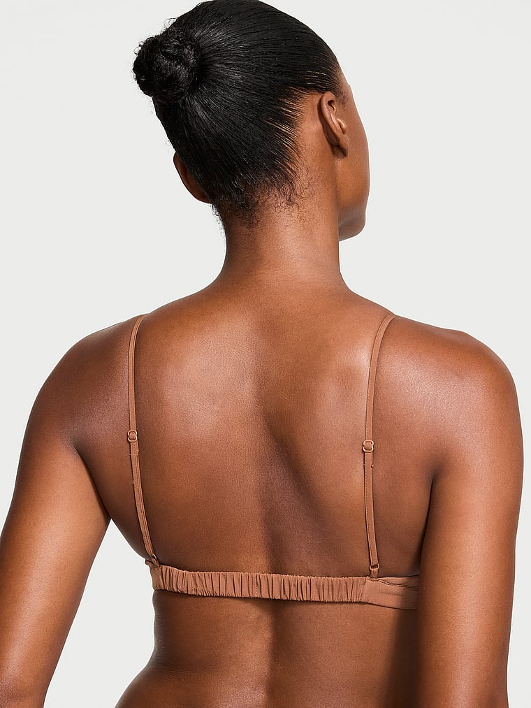Victoria's Secret Luxe Crepe Triangle Bralette