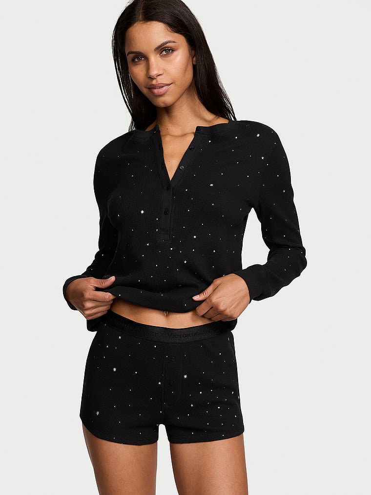 Victoria's Secret Thermal Short Pajama Set