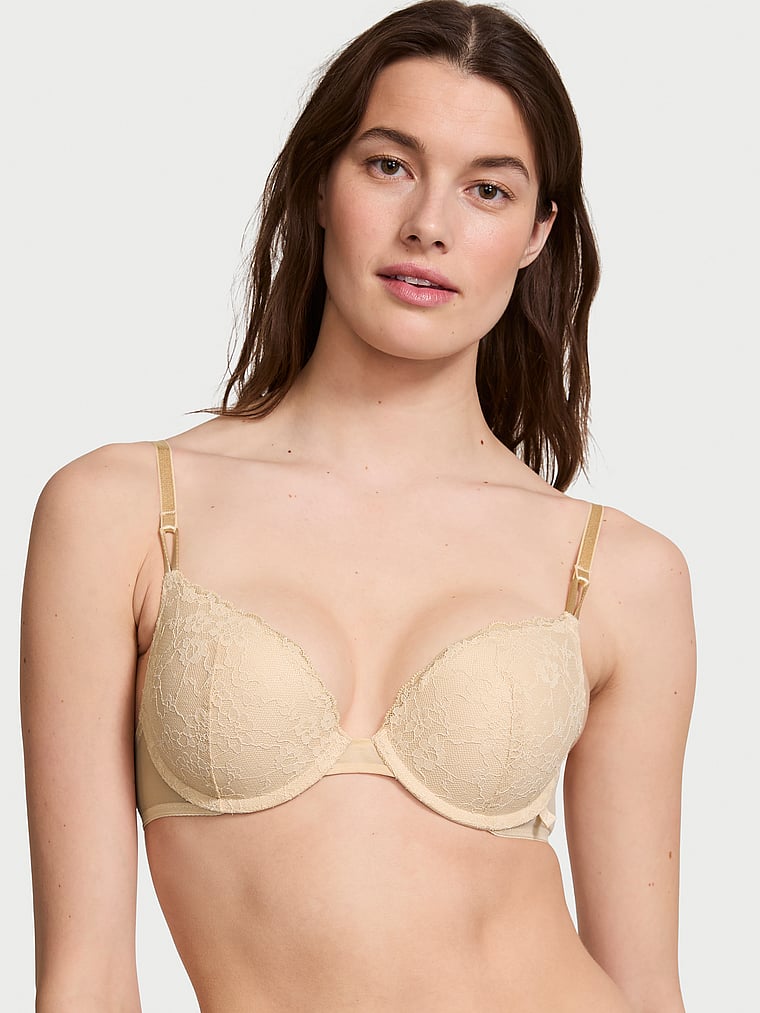 Victoria's Secret Sexy Tee Posey Lace Push-Up Bra Lace